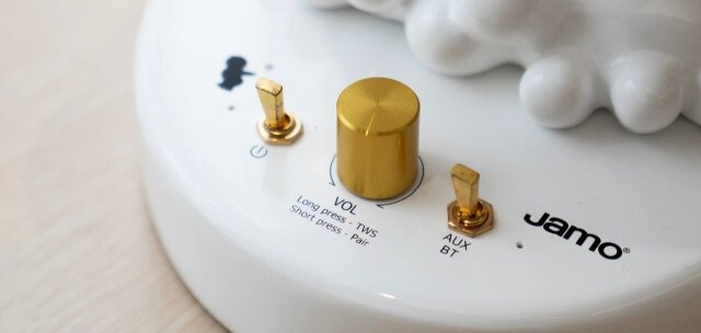 丹麦声学传奇JAMO尊宝发布与光頭仔联名艺术扬声器